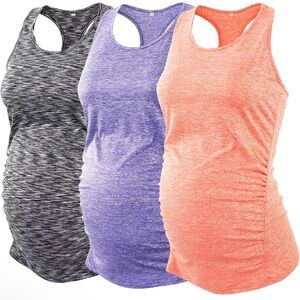 Maternity Active Top Set. Size Medium